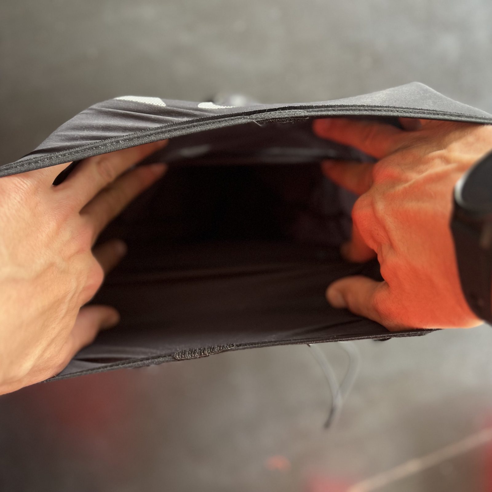 Grande poche dorsale de l'Ultrun S Pack Evo 10